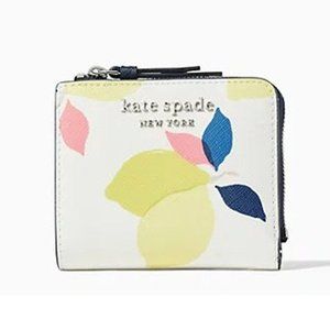 Kate Spade SMALL L ZIP BIFOLD WALLET 6145